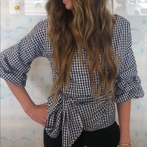 Black and white shirt